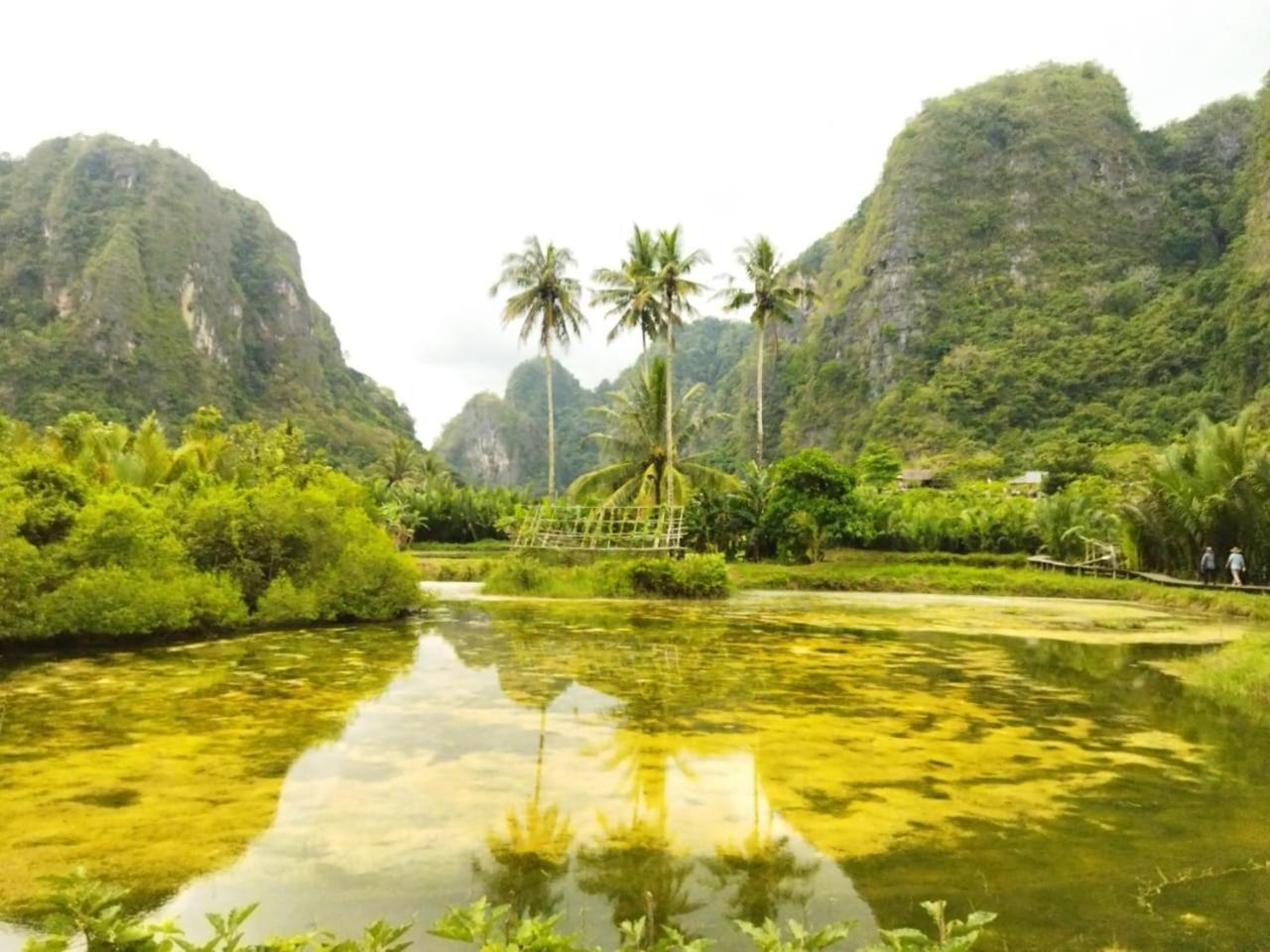 Kampoeng Karst Rammang Rammang Guest House Kasijala Exterior foto