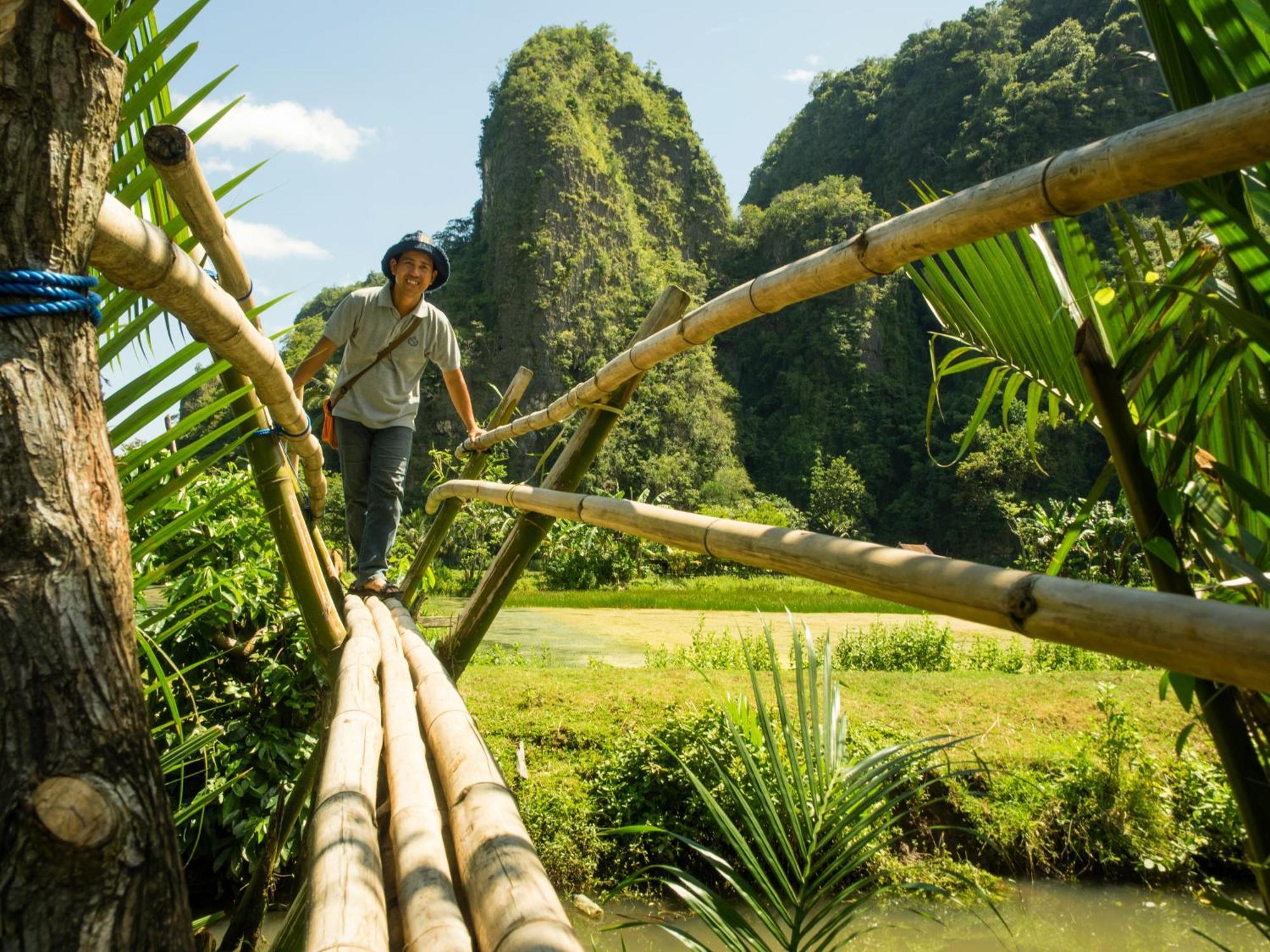 Kampoeng Karst Rammang Rammang Guest House Kasijala Exterior foto