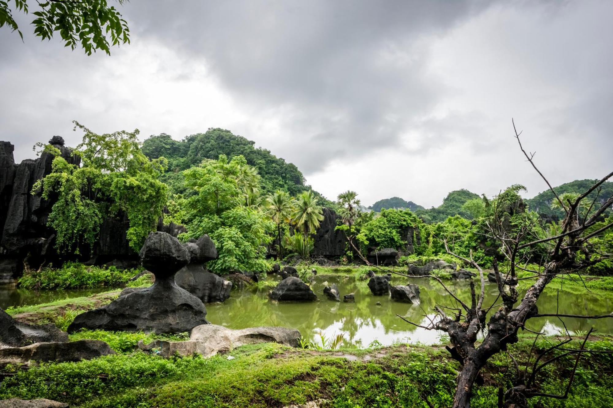 Kampoeng Karst Rammang Rammang Guest House Kasijala Exterior foto